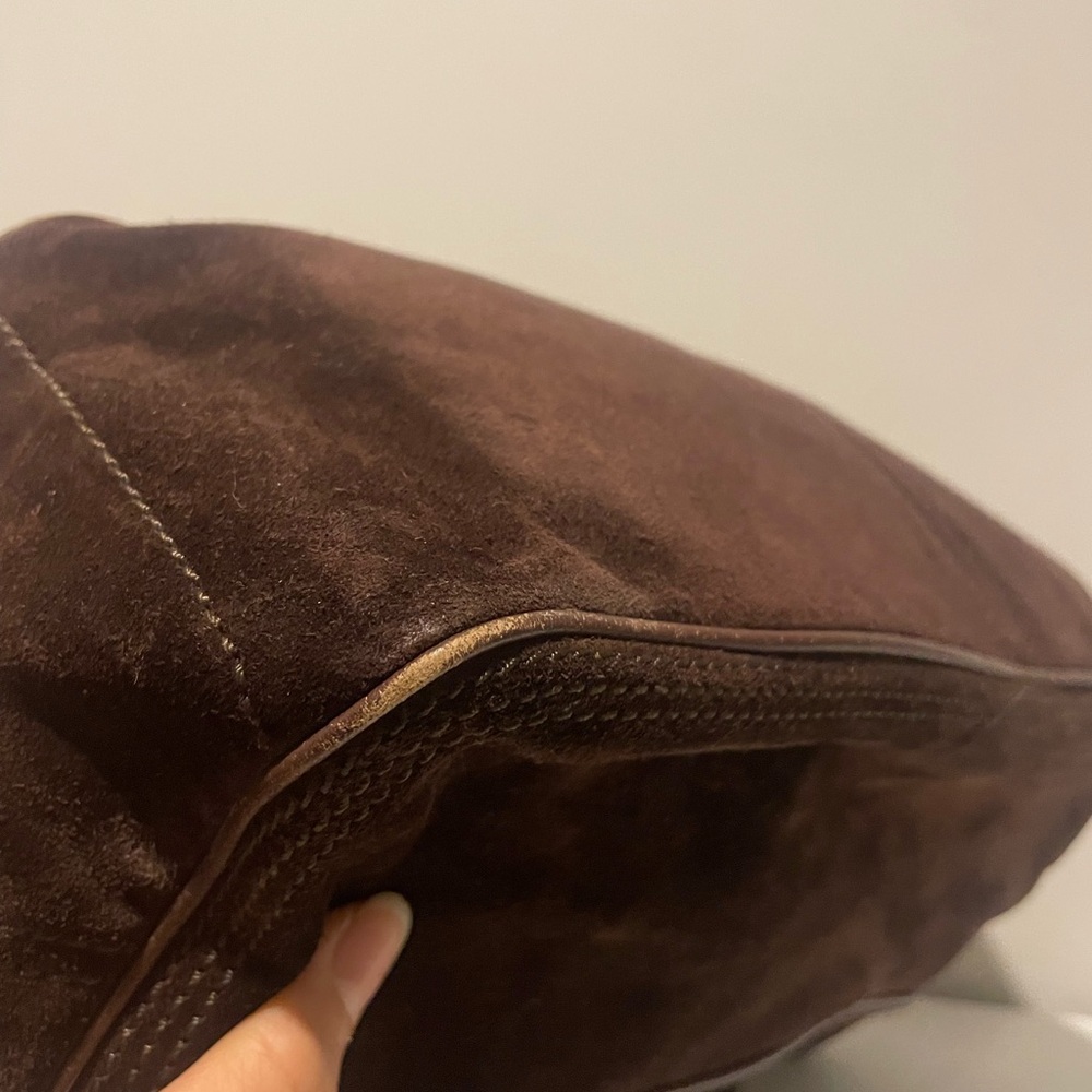 Celine Boogie Bag Brown Suede Leather Handbag - Picture 10 of 15